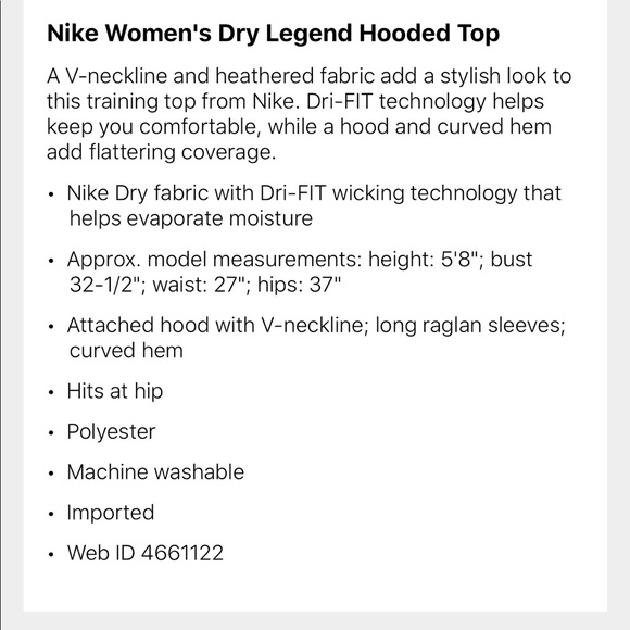 Nike Hooded Running Top - Picture 7 of 7